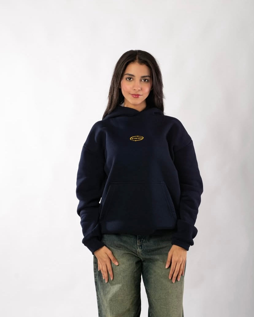 Navy //strk hoodie
